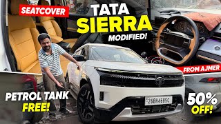 TATA SIERRA BASE MODEL MODIFIED WITH PRICE✅SIERRA BASE TO TOP MODIFICATION✅TATA SIERRA FOGLIGHT😱
