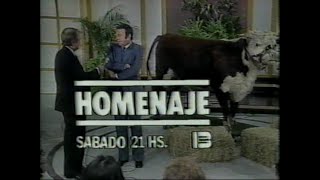 DiFilm - Promo Programa Homenaje a Francia con Juan Carlos Mareco por Canal 13 (1986)