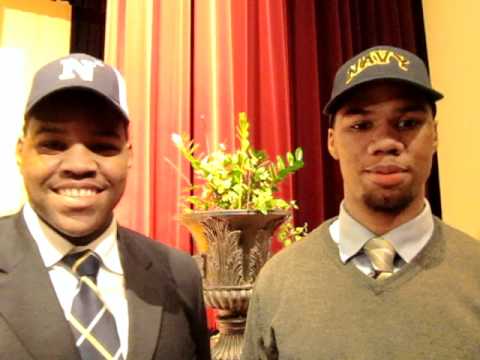 Mays' Greg Eason and North Atlanta's Marcus Mack sign with US Naval Academy