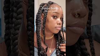 CAN’T BRAID?! 😱 Try THIS Jumbo Braid CROCHET Hack NOW!! #shorts #knotlessbraids