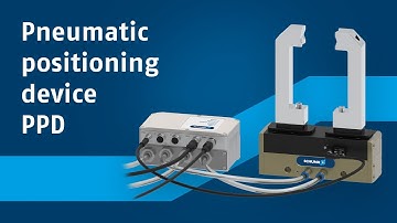 Produktanimation Pneumatische Positioniereinheit PPD