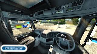Actros 3340 on Kenya road