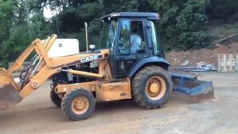 2004 Case570MXT 4x4 skip loader