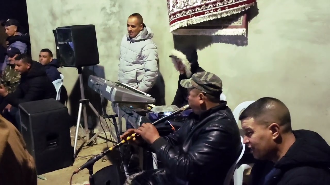 2025 شيخ (عادل بوراس)  في موال ركروكي مع القصاب يعقوب وباباي و فوزي في سهرة شتوية بالونزة