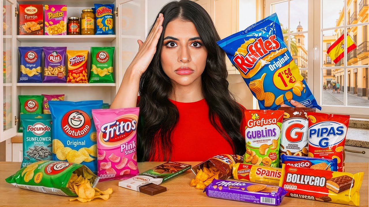 جربت أشهر السناكات الأسبانية 🇪🇸 | مصدقتش ان دا طعمهم ! 😱