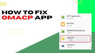 What is OMACP android app and how to fix it? screenshot 5