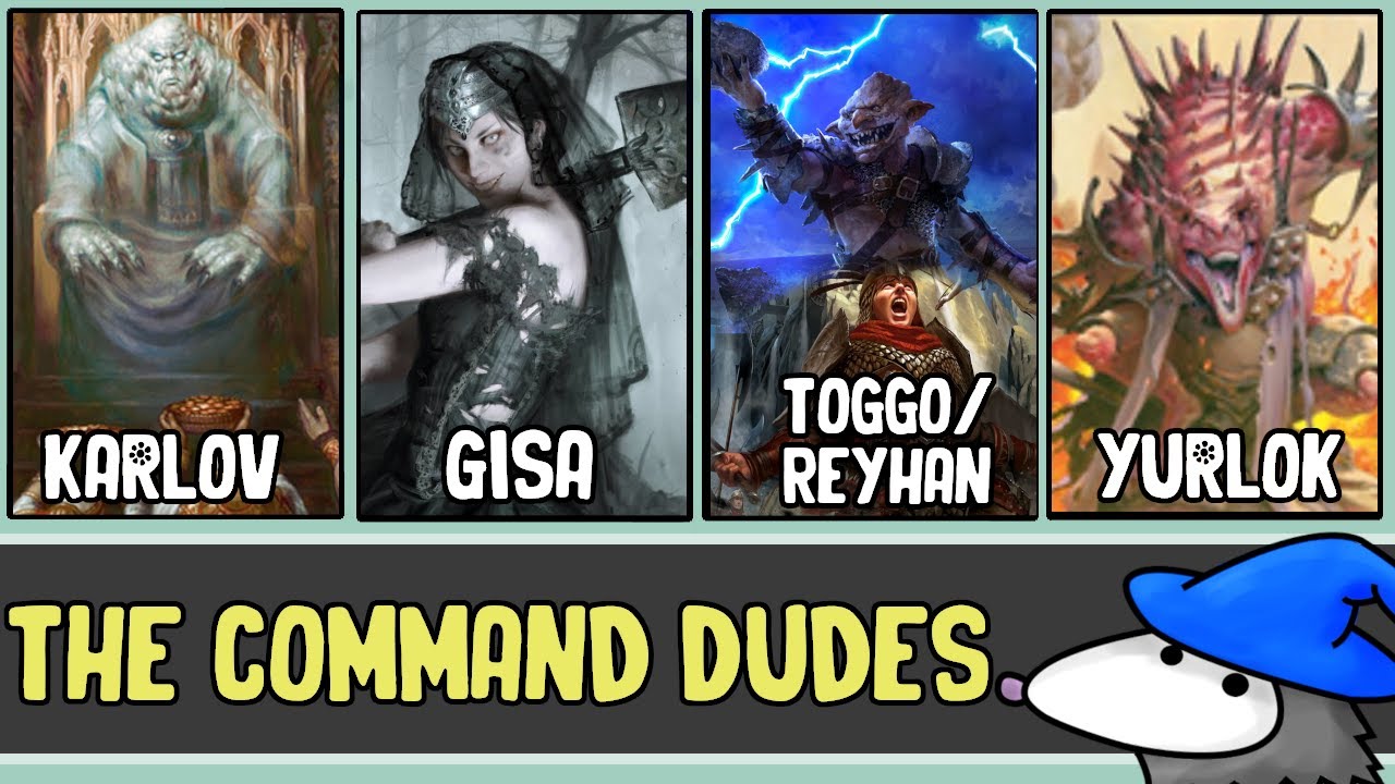 Karlov, Gisa, Toggo/Reyhan, and Yurlok! The Command Dudes ep.11 | EDH Magic: the Gathering Gameplay thumbnail
