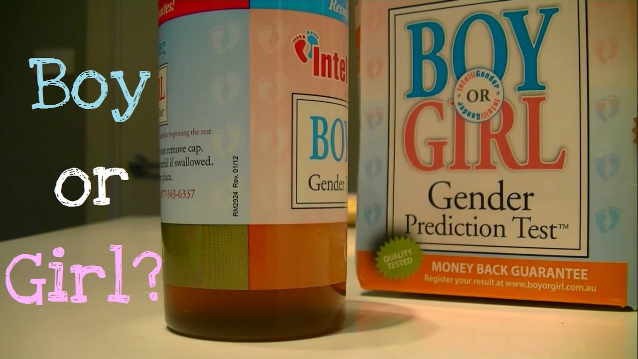 Intelligender Gender prediction test BOY or GIRL? UPDATED WITH RESULTS ...
