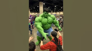 Hulk cosplay