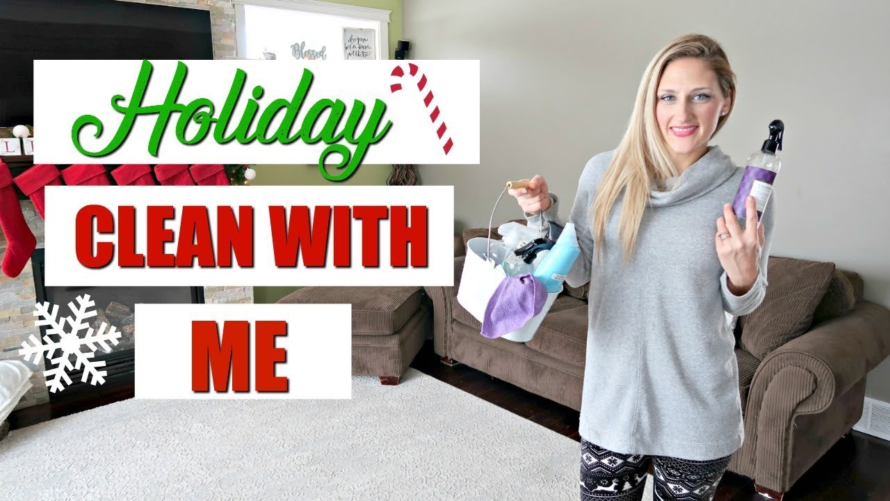 CLEAN WITH ME 2018 ~ CLEANING MOTIVATION  ~ VLOGMAS 2018