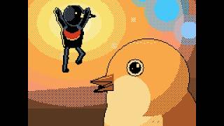 birds for some reason, but it's pixel art