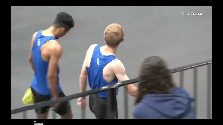 UC Riverside Liam Carr at the MPSF Indoor Champion...