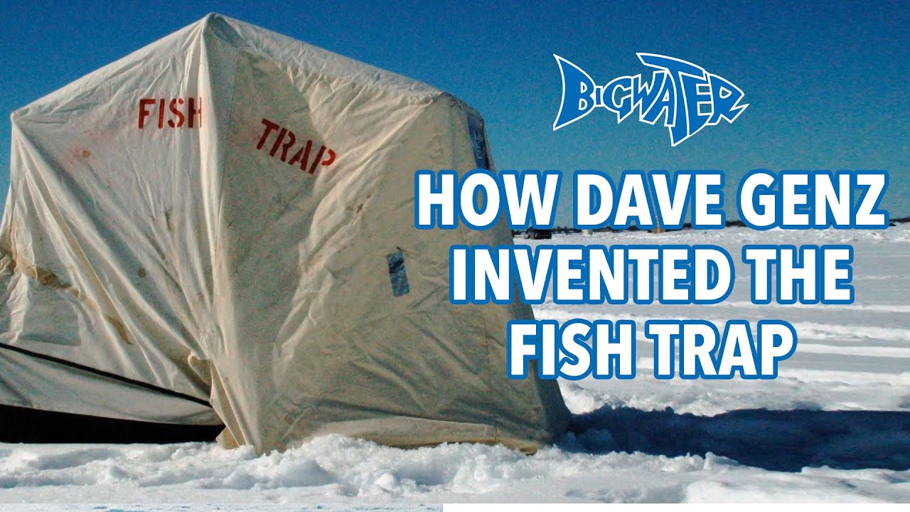 How Mr Ice Fishing Dave Genz Invented The Fish Trap Ice Fishing How Mr Ice Fishing Dave Genz Invented The Fish Trap Ice Fishing