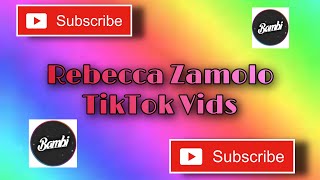 Rebecca Zamolo TikTok Compolation | Subscribe