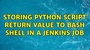 Storing python script return value to bash shell in a jenkins job