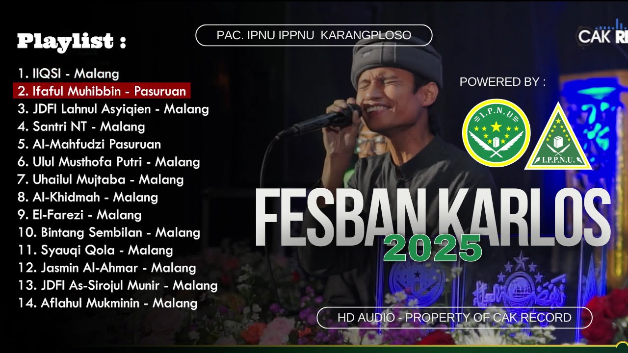 Album Fesban Karlos 2025 tidak lengkap