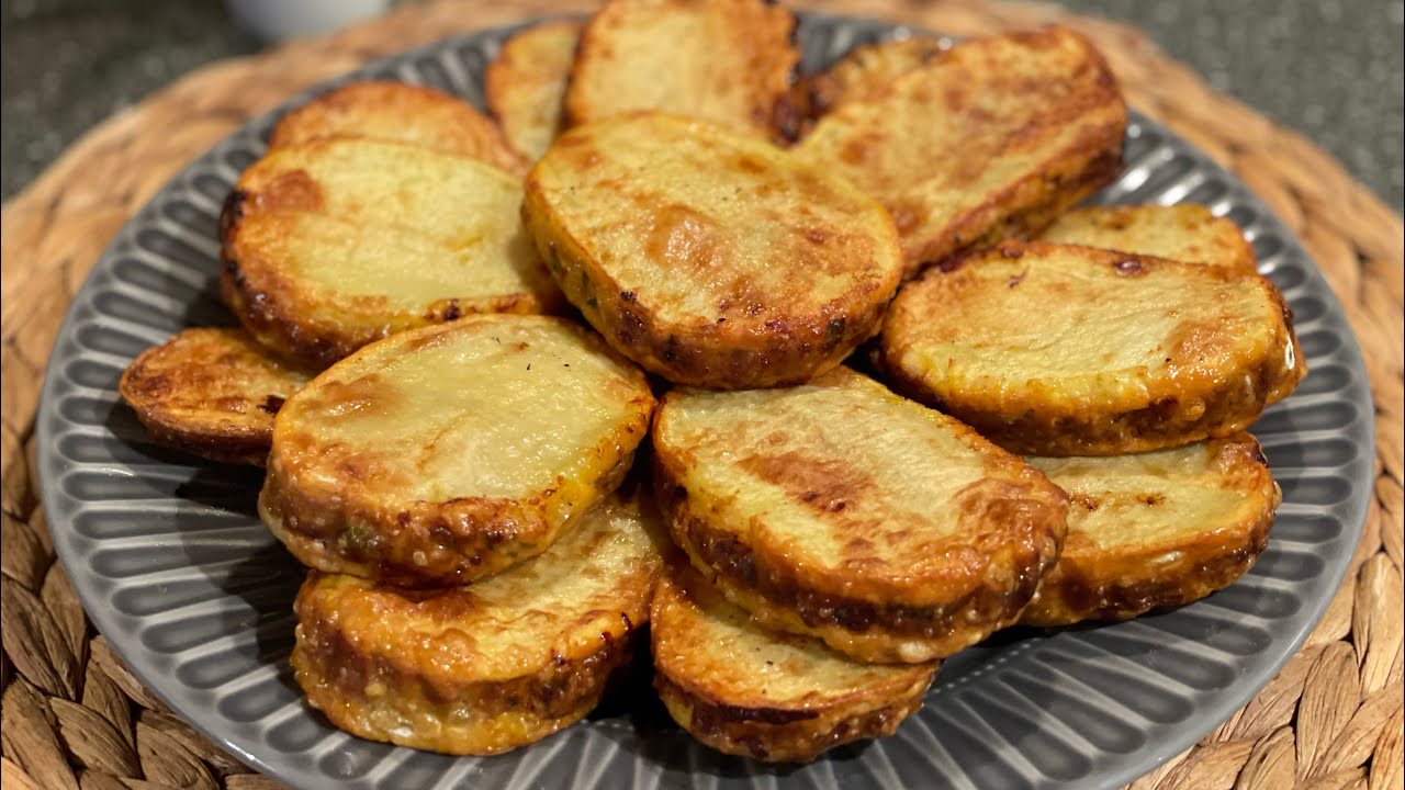 امبطن/ بطاطا امبطنه في القلايا الهوائيه#المبطن_الليبي# امبطن#Airfryer