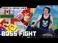 Mario Toy Company Boss Fight - Mario Vs. Donkey Kong On Drums!
