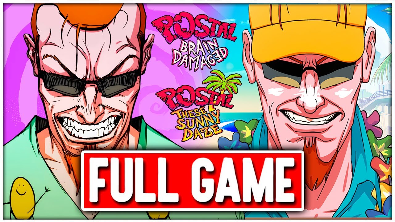 POSTAL BRAIN DAMAGED & THESE SUNNY DAZE DLC Gameplay Walkthrough