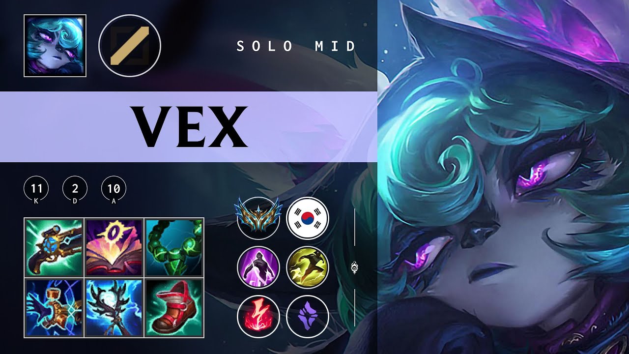 Vex Mid vs Syndra - KR Challenger Patch 25.22