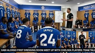 XABI ALONSO’S FIRST CHELSEA TEAM TALK LEAKED?! CHELSEA DRESSING ROOM LEFT STUNNED! 
