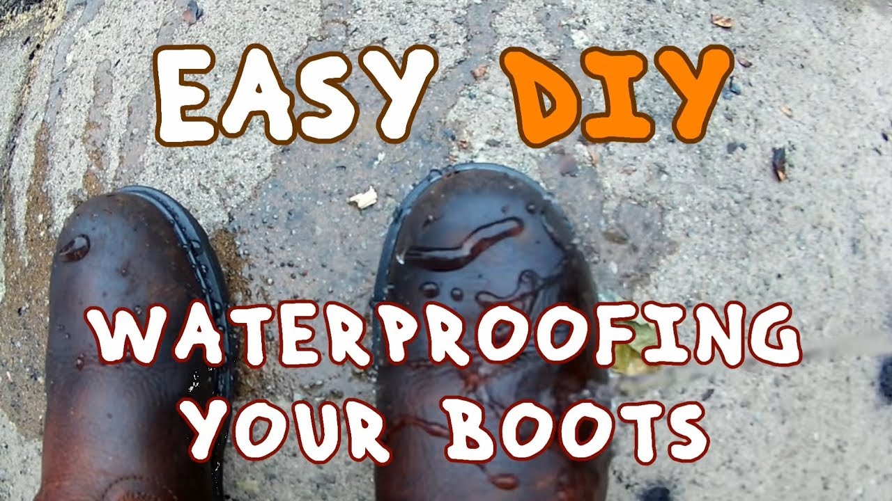 DIY Easy Waterproof Your Boots! - YouTube