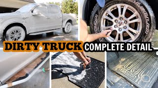 Deep Cleaning a DIRTY Ford F150 | COMPLETE Interior and Exterior Detailing | Satisfying Detail