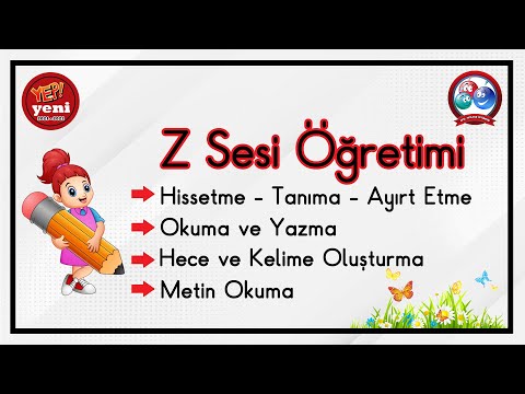 Z Sesi Öğretimi ve ELAKİNOMUTÜYÖRIDSBZ Ses Birleştirme Etkinlikleri | Dik Temel Harfler (1. Sınıf)