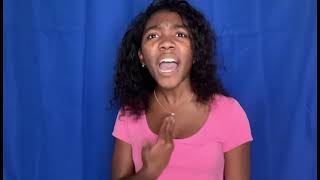 Self-tape 1 of 16 week assignment with Adrian R’Mante