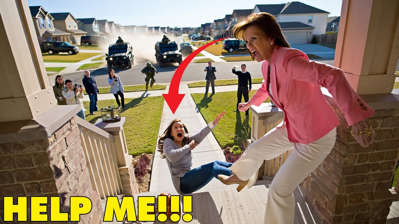 HOA Karen Kicked My Wife Down the Porch Stairs — 3 Minutes Later, 5 Military Convoys Arrived - YouTube