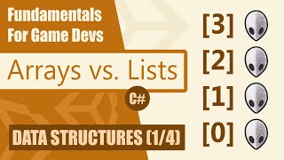 Data Structures For Game Devs: Arrays vs. Lists | Unity Tutorial (Part 1) Resimi