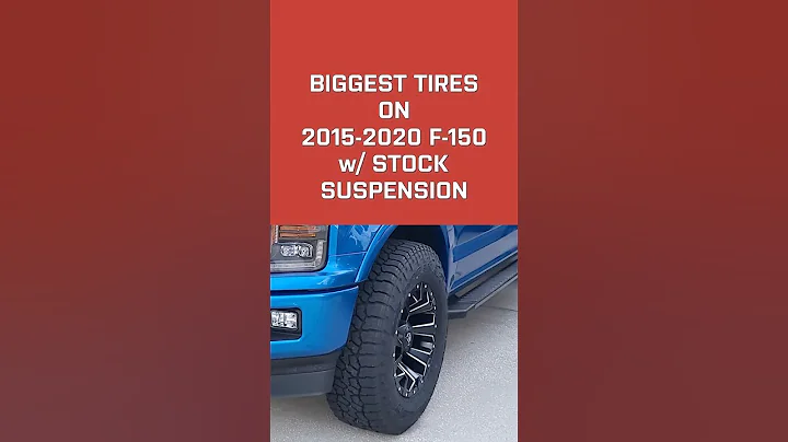 The Largest Tire You Can Fit on Your Stock Ford F-150 Truck!