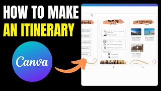 How To Make An Itinerary On Canva: A Step-by-Step Guide screenshot 5