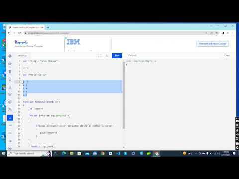 Interview Question Vowel Count in JavaScript in given sentence | Episode 2