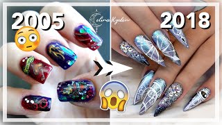 WHAT MY NAIL ART LOOKED LIKE WHEN I STARTED OUT | NAIL ART SCHOOL PART 1 screenshot 5