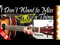 I DON'T WANT TO MISS A THING 👨‍🚀🚀 - Aerosmith / GUITAR Cover / MusikMan #056