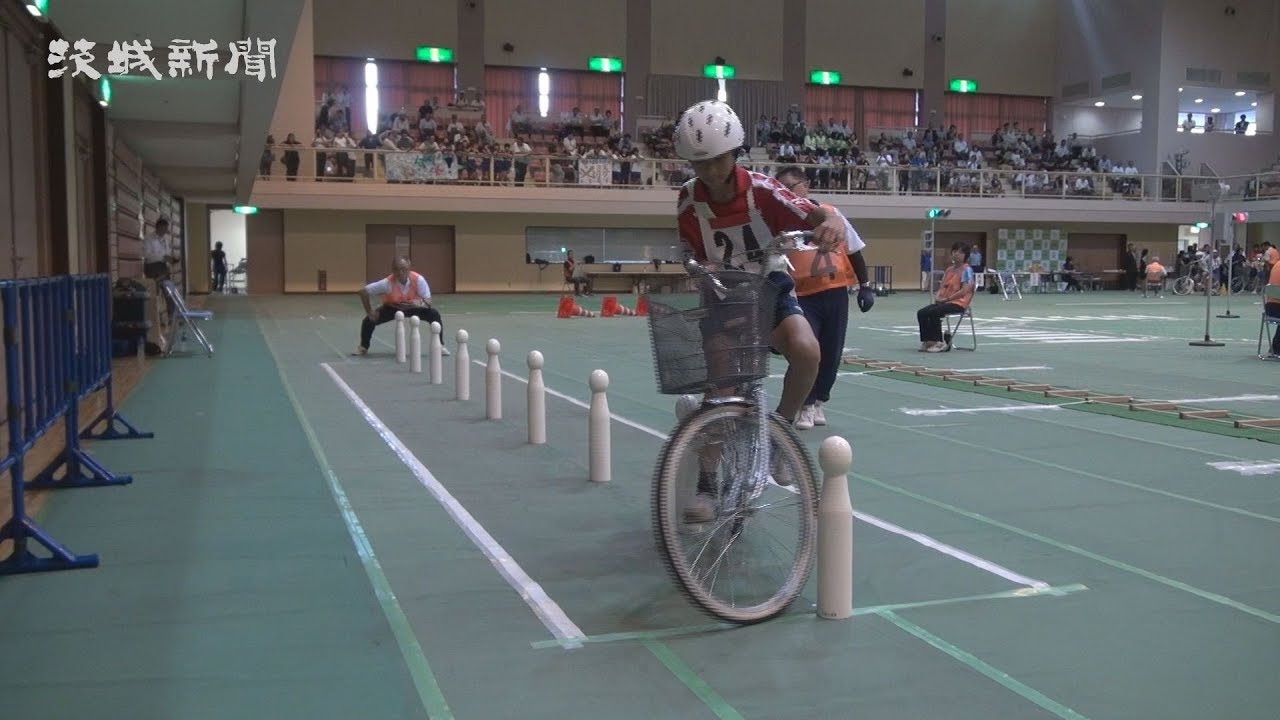 小学生 自転車教室 ジグザグ走行間隔