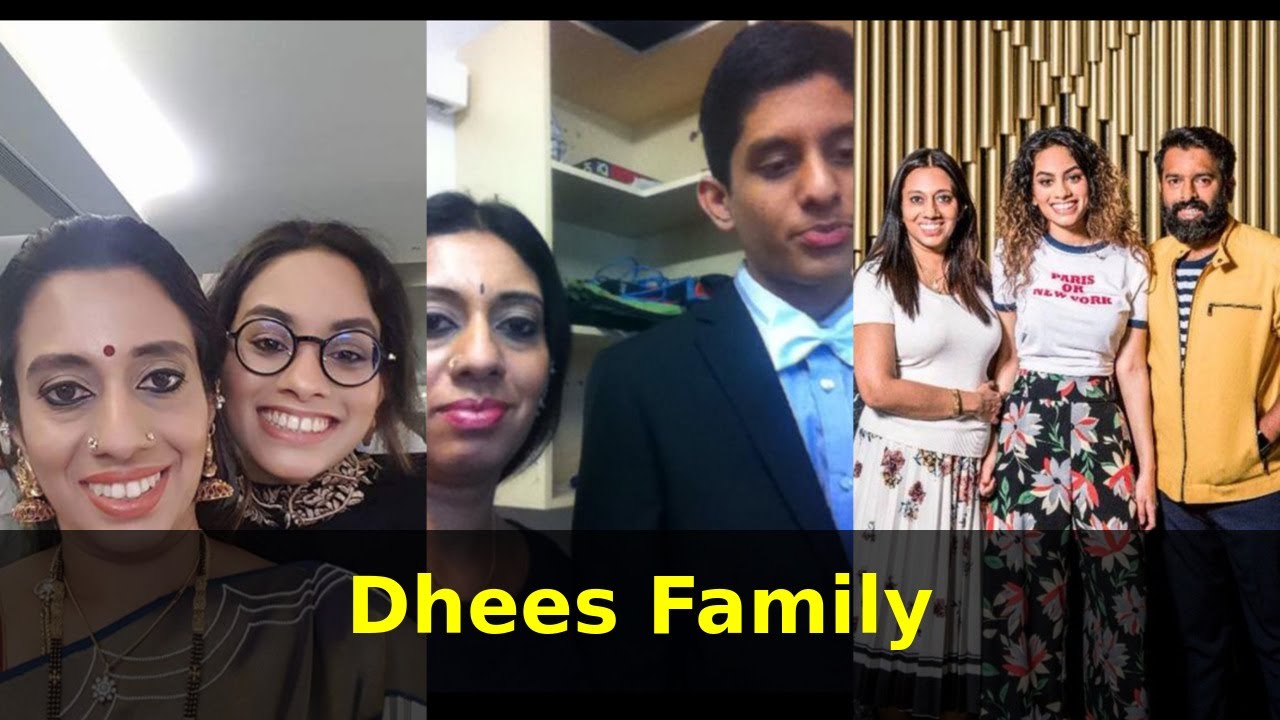 Singer Dhee's Family | Mother, Bother and step father | Music Director Santosh Narayanan Family