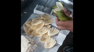 Thumbnail of Tutorial memotong pisang kipas  #kulinerindonesia #pisangkrispi #tutorial