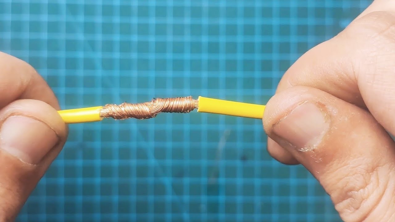 How To Connect 2 Electric Wire YouTube How To Connect 2 Electric Wire YouTube