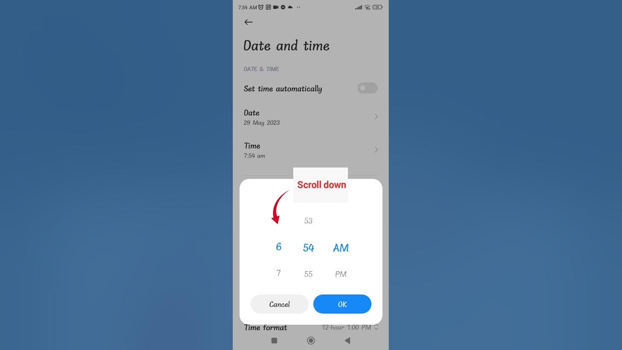 how-to-set-time-on-an-android-phone-29-may2023-gumdel-tech-new-youtube