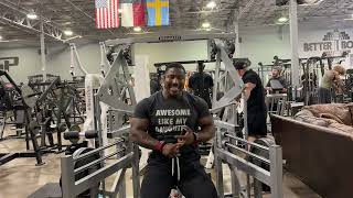 MEATHEAD ACTIVITIES | Shut Tf Up & Lift | Upper body | Olympia weekend |