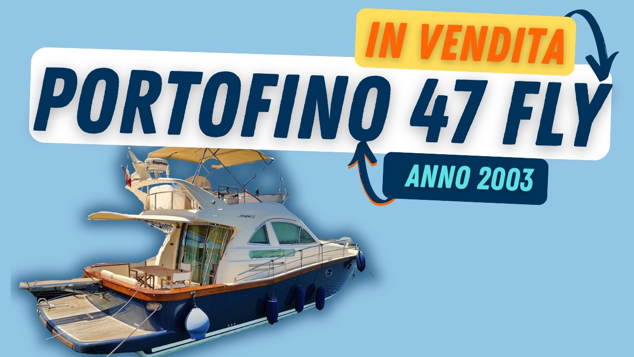 ⁣Portofino 47 Fly usata in VENDITA ESCLUSIVA | Video-Visita On Board