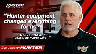 With Hunter equipment, the job stays done for Shaw Auto Care