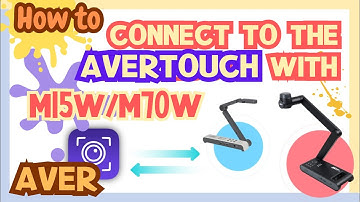 How to connect to the AVerTouch with M15W/M70W (Peer to Peer with Wi-Fi dongle)