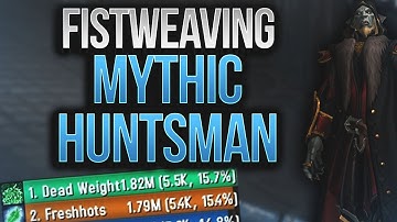 Mysticall | Castle Nathria - FISTWEAVING Mythic Huntman!! - Shadowlands Mistweaver Monk PvE