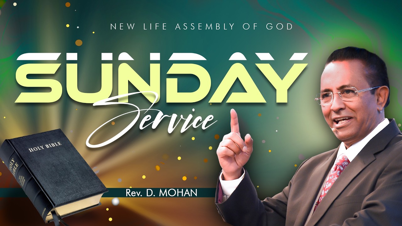 Sunday Service | 3rd Service | Rev. D.Mohan | 8 Mar 2026