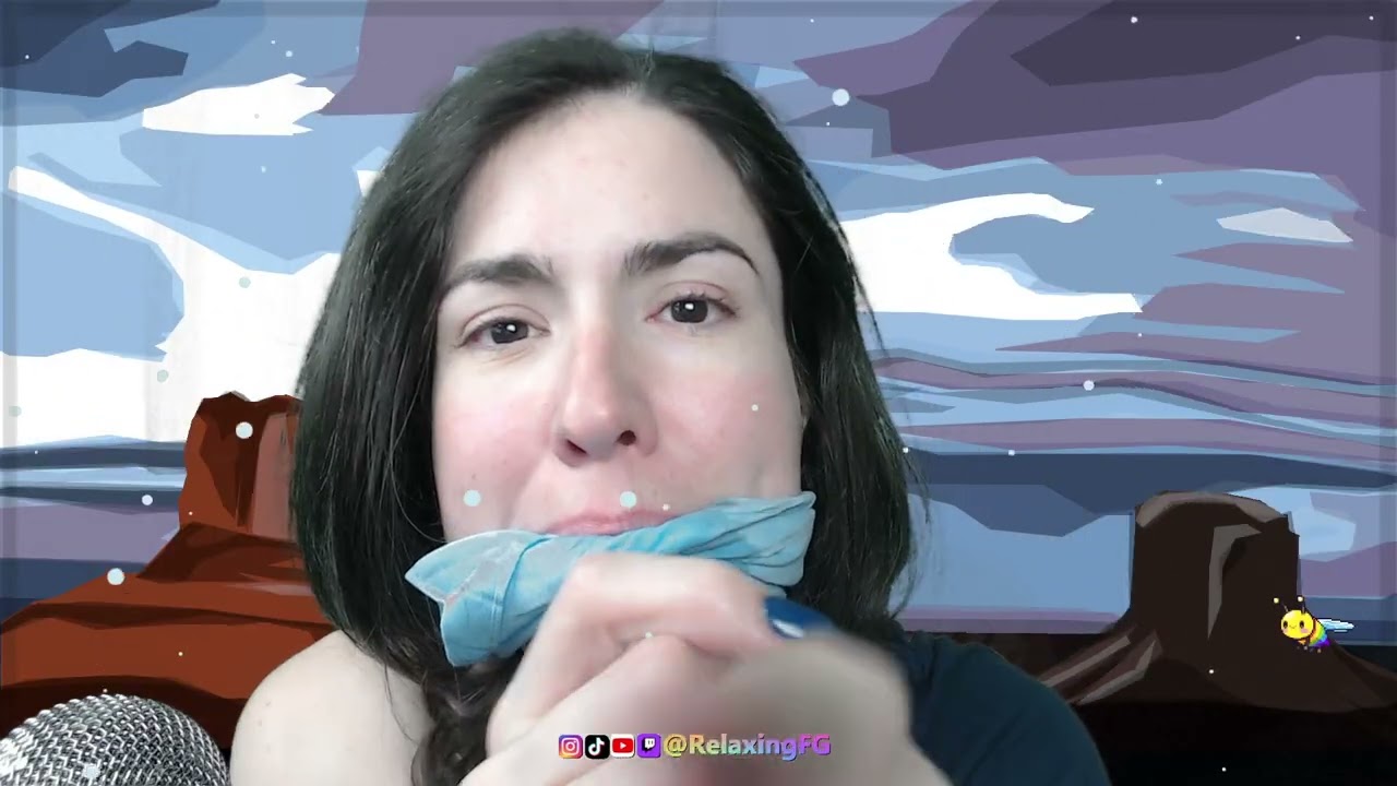 ASMR - Tied Up Bandana Mufffles Teaser