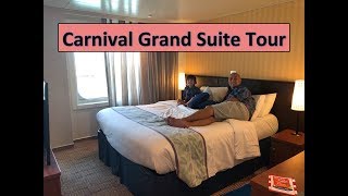 Carnival Grand Suite Tour - Carnival Horizon Room 7406