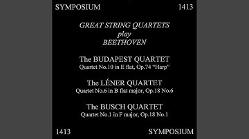 String Quartet No. 6 in B-Flat Major, Op. 18: V. Allegretto quasi allegro